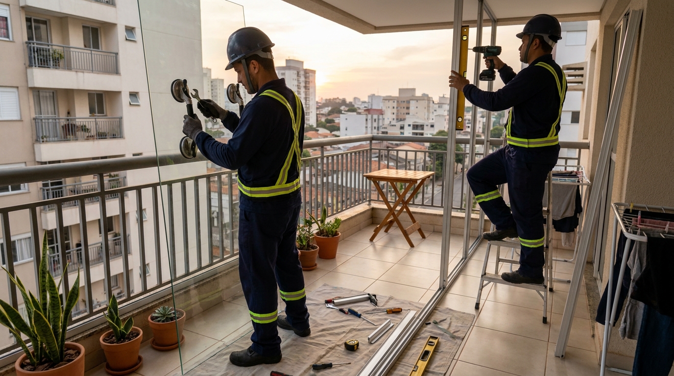 Divisórias em Vidro em Ponta Grossa‑PR